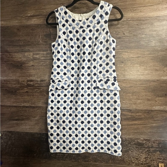 Boden Dresses & Skirts - Boden Blue and White Patterned Mini Dress